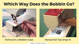 Which Way Does the Bobbin Go in Different Sewing Machines [upl. by Dieterich323]