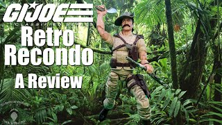 Recondo Retro Carded  A GI Joe Classified Series Review [upl. by Aivatahs]