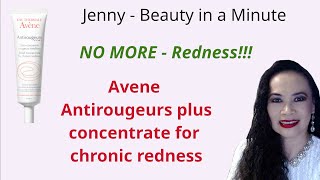 Avene  Antirougeurs plus concentrate for chronic redness  rosacea [upl. by Atilem197]