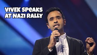 Vivek Ramaswamy Speaks at Donald Trumps Neo Nazi Rally [upl. by Zwiebel705]