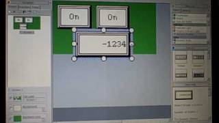 HMI programming  counter accumulator display [upl. by Ayekim495]