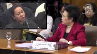 Miriam to Napoles Tell all before senators kill you [upl. by Bokaj]