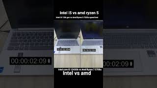 Ryzen 5 vs intel i5 boot time  amd ryzen 5 7520u vs intel i5 13th gen 13420H  amd vs intel [upl. by Llehcar]