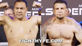 FULL TRIAD COMBAT KUBRAT PULEV VS FRANK MIR WEIGHIN amp FINAL FACE OFF [upl. by Haney537]