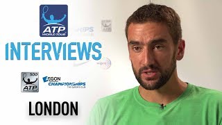 Cilic Reflects On Reaching Third Queens Club Final [upl. by Iana]