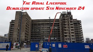 The Royal Hospital Demolition early November 2024 update [upl. by Alenoel]