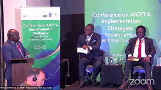 Day 1  First Conference on AfCFTA Implementation Strategies [upl. by Letsyrc]