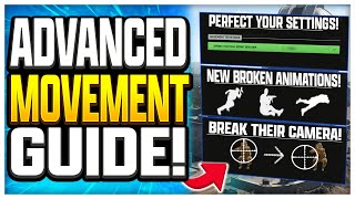 EMBARASS YOUR OPPONENTS The Best MW2WZ2 Advanced Movement Guide [upl. by Mientao]