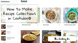 How to Create Recipe Collections in Cookidoo® [upl. by Eldreeda654]