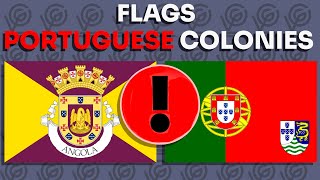 Flags of the Portuguese Colonial Empire [upl. by Rolfston]