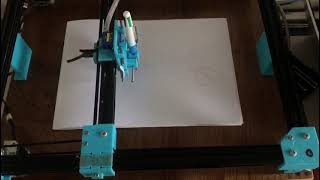 cnc plotter [upl. by Schiro]