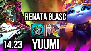 RENATA GLASC amp Ashe vs YUUMI amp Zeri SUP  NA Master  1423 [upl. by Hanover]