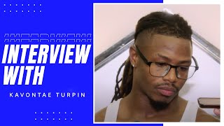 KaVontae Turpin Postgame Week 11 HOUvsDAL  Dallas Cowboys 2024 [upl. by Nirtak130]