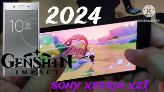 Sony Xperia XZ1 in 2024 Genshin impact [upl. by Enetsirk72]