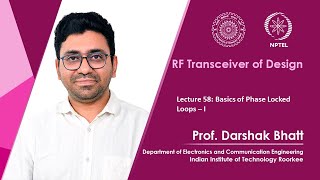 Lecture 58  Basics of Phase Locked Loop  I [upl. by Lled]