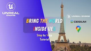 Cesium for Unreal with Google Maps API Tutorial Step by Step [upl. by Meunier584]