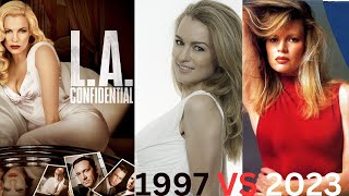 LA Confidential movie cast now and then Waao Scenes [upl. by Nnylyrehc]