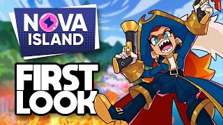 Best New Verticle Mobile Strategy Game Nova Island [upl. by Namyl]