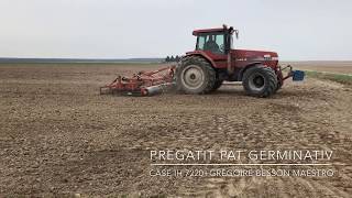 Case IH 7220Combinator Gregoire Besson Maestro [upl. by Gerrard]