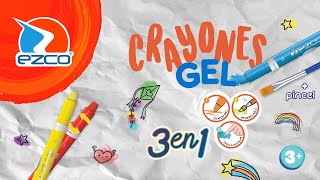 Lanzamiento  Crayones Gel [upl. by Idolem]