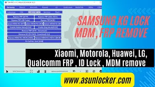 TSM Pro Tool Activation  Samsung KG lock MDM FRP Remove Xiaomi LG Huawei more [upl. by Erek]