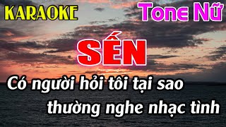 Sến Karaoke Tone Nữ  Ebm  Karaoke Dễ Hát  Beat Mới [upl. by Anitsuga]