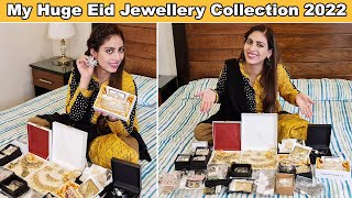 My Jewellery Collection 2022  Jewellery Ideas For Wedding amp Party Wear  Life With Amna [upl. by Aelyk]