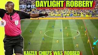 KAIZER CHIEFS WAS ROBBED CLEAR OFFISIDE  DAYLIGHT ROBBERY [upl. by Colver118]