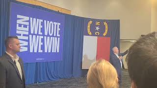 VP candidate Tim Walz speaks at UNCG [upl. by Nedrah]