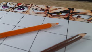 Como Desenhar o Olho do Sukuna  Passo a Passo  Jujutsu Kaisen [upl. by Laubin]