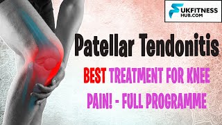 Patellar Tendonitis Stretches Exercises and Progressive Loading  Rehabilitation amp Treatment Plan [upl. by Nerua133]