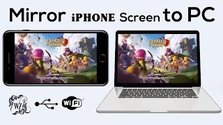 ✅✅ NEW Best Methods 2017 to Share iphone screen to PC free│Screen Mirroring│Airplay  Wikizone [upl. by Malvino]