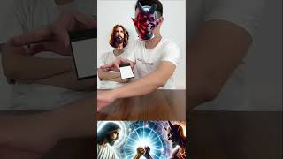 Satan 😈 Fake magician shorts jesus god jesuschrist yeshua spiderman fyp [upl. by Yelahs]