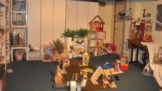 Tour of Homemade Barbie City [upl. by Fidel]