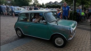 Oldtimer evenement Voorthuizen aanwezige Minis 29 Augustus 2024 bezoeken met Morpheus [upl. by Nhoj589]