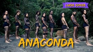 Anaconda  Luísa Sonza Mariah Angeliq  Coreografia Oficial [upl. by Amice]