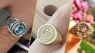 Class Ring or Graduation Ring Almost 188 Years Old Tradition [upl. by Boggs]