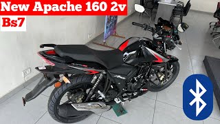 New Tvs Apache RTR 160 2v 2024 New Model Review  tvs apache rtr 160 new model 2024  tvs apache [upl. by Epoh819]