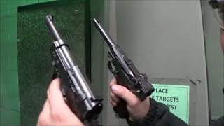 Duel wield P08 Luger S42 and BYF43 P38 pistols [upl. by Akcemat165]