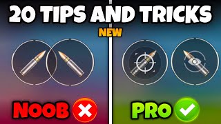 20 TIPS amp TRICKS THAT WILL MAKE YOU PRO  BGMIPUBG MOBILE  MEW2 [upl. by Shaner]