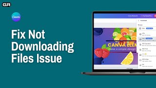 How To Fix Canva Not Downloading Files Issue  Canva Downloading Weird 2024 [upl. by Warton]