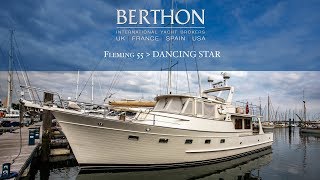 OFF MARKET Fleming 55 DANCING STAR  Yacht for Sale  Berthon International Yacht Brokers [upl. by Masuh]