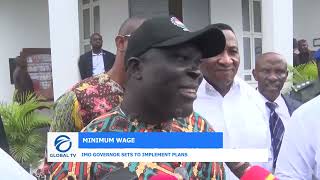 MINIMUM WAGE IMO GOVERNOR SETS TO IMPLEMENT PLANS [upl. by Layod]