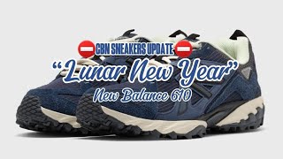 New Balance 610 “Lunar New Year”  Detailed look  Price and Date Release [upl. by Eey]