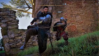 Assassins Creed Valhalla Huldufolk Set Brutal Viking Combat [upl. by Lamag]