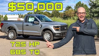 Driving The 725 HP 2024 Ford F150 With Warranty [upl. by Aerdnna]