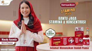 Bareng Maudy Ayunda jaga stamina dan konsentrasi saat bulan Ramadan [upl. by Adnilab]