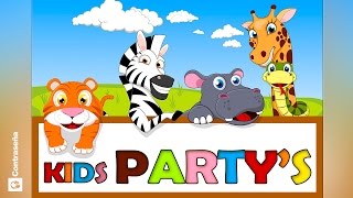 NIÑOS CANCIONES INFANTILES KIDS PARTY SONGS Favorite Kids Songs Ronda Infantiles Musica [upl. by Natika]