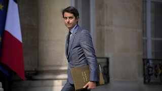 France  Gabriel Attal succède à Elisabeth Borne au poste de Premier ministre [upl. by Nnaeoj497]