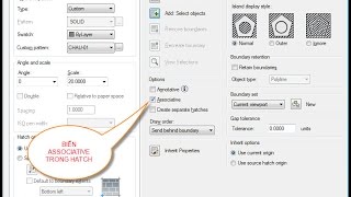 ✔ Review Autocad  Biến Associative Trong Hatch  Autocad PhuongTk  NESA iCAD [upl. by Englis]